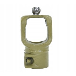 Plataus kampo jungties išorinė šakė