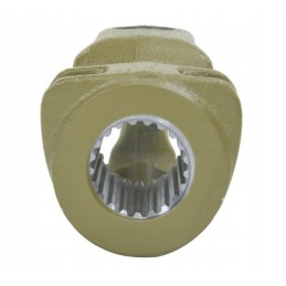 Plataus kampo jungties išorinė šakė