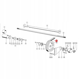 Claas 1403325 Gates V formos diržas