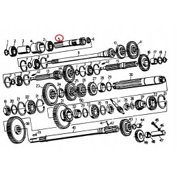 Kardaninis velenas 2 pakopa Ursus C330 50011293 Skropol