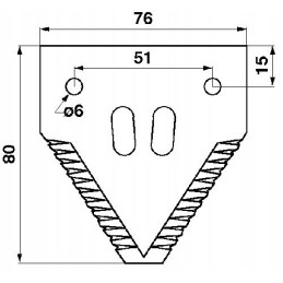 Schumacher Pro Cut dalgio ašmenys, originalūs, vokiški