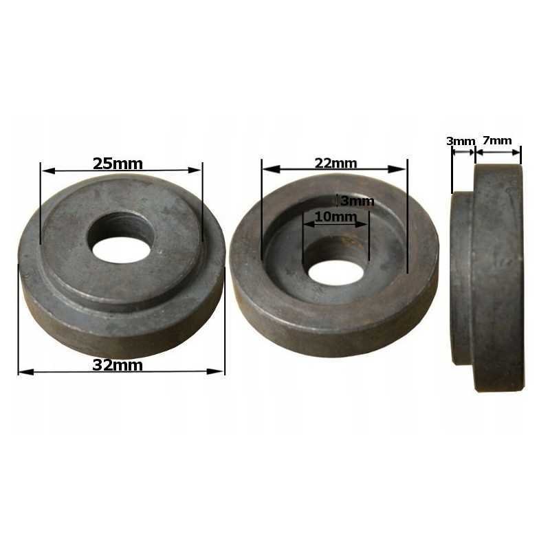 Pašarų kombaino peilio įvorė, skersmuo 22 mm, išorinė