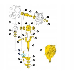 New Holland dalgio krumpliaračio svirtis 84017247 cnh