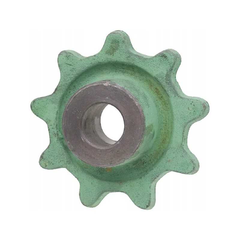 Grūdų ir varpų tiektuvo grandininis ratas