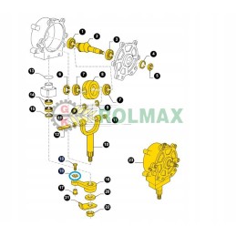 New Holland 84017247 dalgio krumpliaračio svirtis