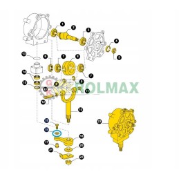 New Holland 84017247 dalgio krumpliaračio svirtis