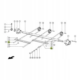 Claas konvejerio grandinė