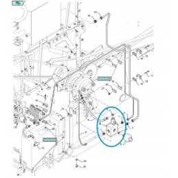 Hidraulinis vožtuvas new holland tc 87536388 cnh