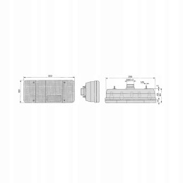 Galinis kairysis žibintas p21w r5w cobo 1009675