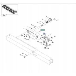 New Holland 84435008 cnh header greitoji jungtis
