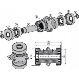 Guolių gaubtas 1710ojm02