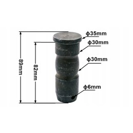 Bison kombaino galvutės rutulinis kaištis 5058372360