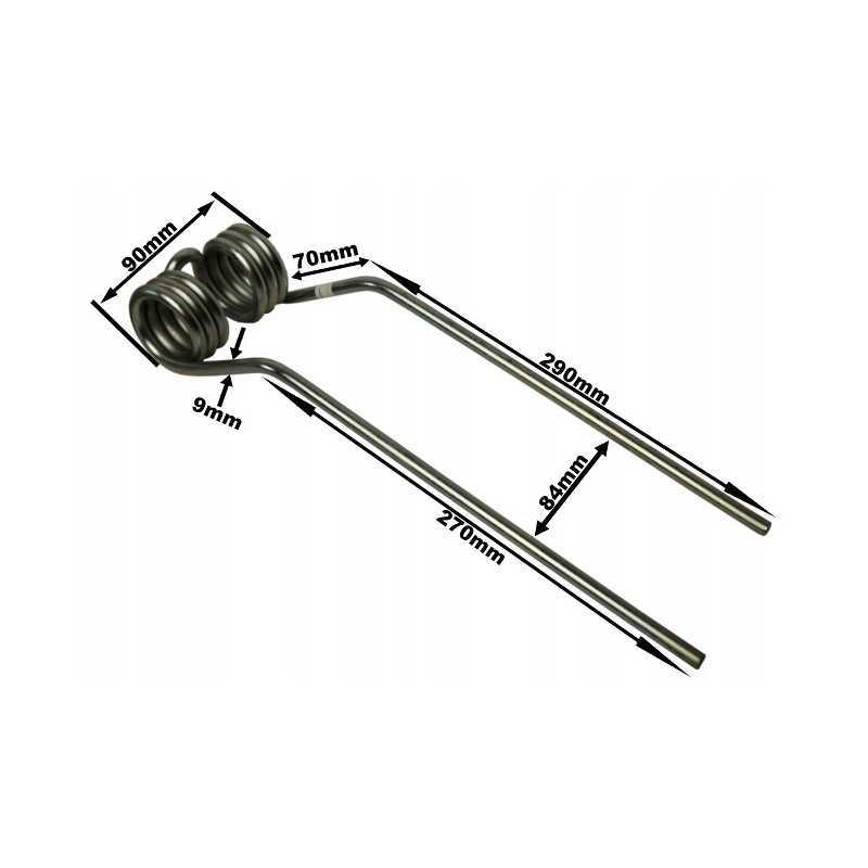 Claas grėblio spyruoklė kairėje 902483 0