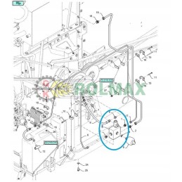 New Holland TC 87536388 hidraulinis vožtuvas