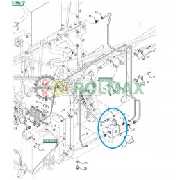 New Holland TC 87536388 hidraulinis vožtuvas