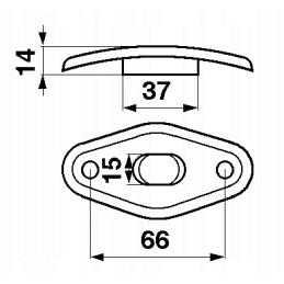 Plastikinė pirštų čiuožykla massey ferguson 264067m1