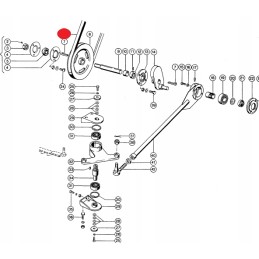 Claas Dominator 86 106 85 80 dalgio pavaros diržas