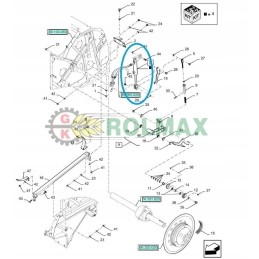 New Holland CSX CX 87338235 pavara