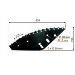 Mayer 2 pašarų vagono ašmenys. Mayer 2wyr motociklų pašarų universalas