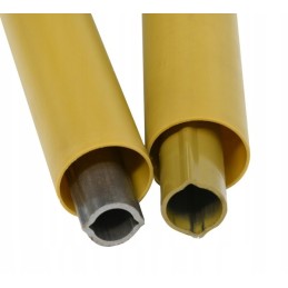 Plataus kampo kardaninis velenas 810 1502mm, frikcinė sankaba