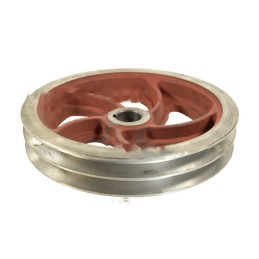 Dvigubos skylės skriemulys fi 30mm bison 50557212