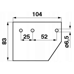 Claas 611219 dalgio kotas