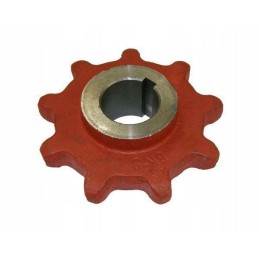 Nuožulnus tiekimo grandinės ratas su 9 bizonais