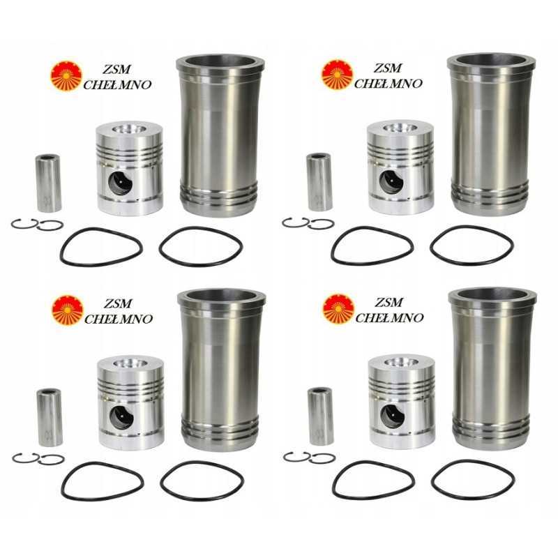 4x Ursus C 360 ZSM Chelmno variklio remonto komplektas