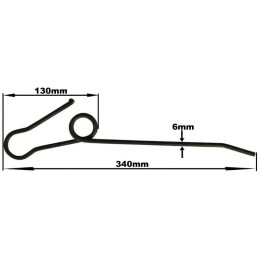 Stumbro sparno spyruoklinis pirštas nuo 056 nuo 058