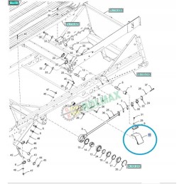 Dešinė ranka New Holland TC CX 9813487