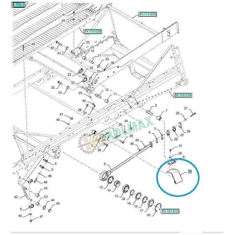 Dešinė ranka New Holland TC CX 9813487