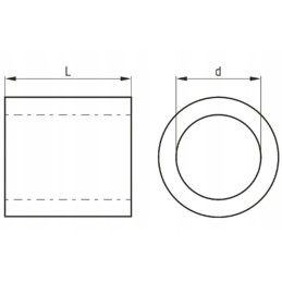 Guminė įvorė grūdų troškinimui, fi 38 l 39 3045p49545