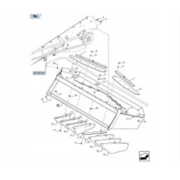 New Holland TC CX 47859894 CNH barstytuvas