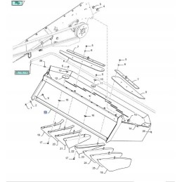 New Holland TC CX 47859894 CNH barstytuvas