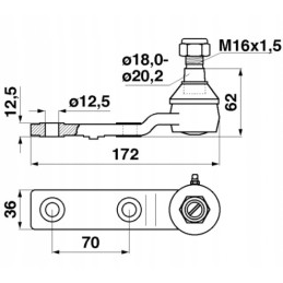 Claas 670120 1001440 dalgio galvutė, premium versija