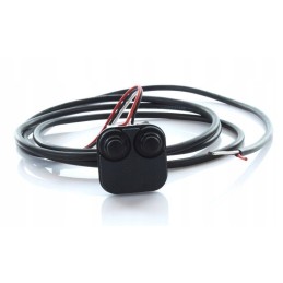 Priekinis vairasvirtės skydelis su 2 momentiniais mygtukais