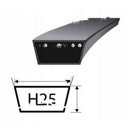 Žalias standartas Bizon H25 1731 trapecinis diržas