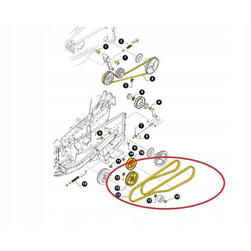 New Holland dalgio pavaros diržas 84291570