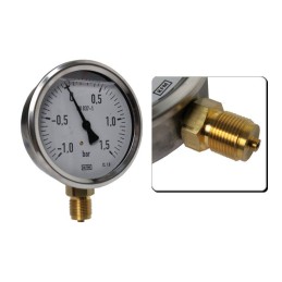 Glicerino manovakuometras fi 100mm m20x1 5