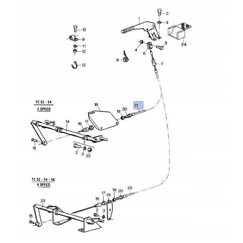 Rankinio stabdžio trosas new holland tc 80454479 c