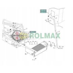 Balkono grindų prailginimas new holland cx 479301