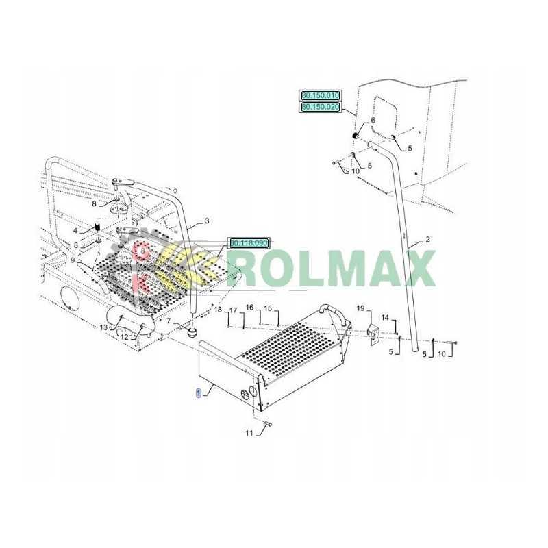 Balkono grindų prailginimas new holland cx 479301