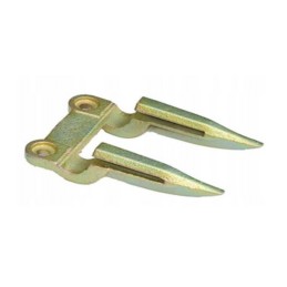 Dvigubas bizoninis durtuvas be kotelio nuo 058