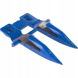 Dvigubas plieninis durtuvas tinka Bison