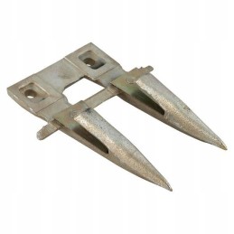 Dvigubas plieninis durtuvas tinka Bison