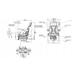 Sėdynės fotelis ursus c385 902 912 1224 zetor mtz