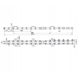 Nepilnas grūdų tiekimo grandininis bizonas