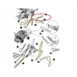 Pas New Holland tc 87628478 84041095 cnh