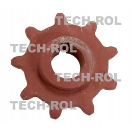 Bizon pasvirusi tiekimo grandinės ratas su 9 pleištais