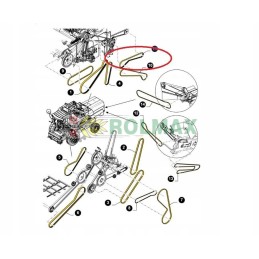 Pas New Holland tc 87628478 84041095